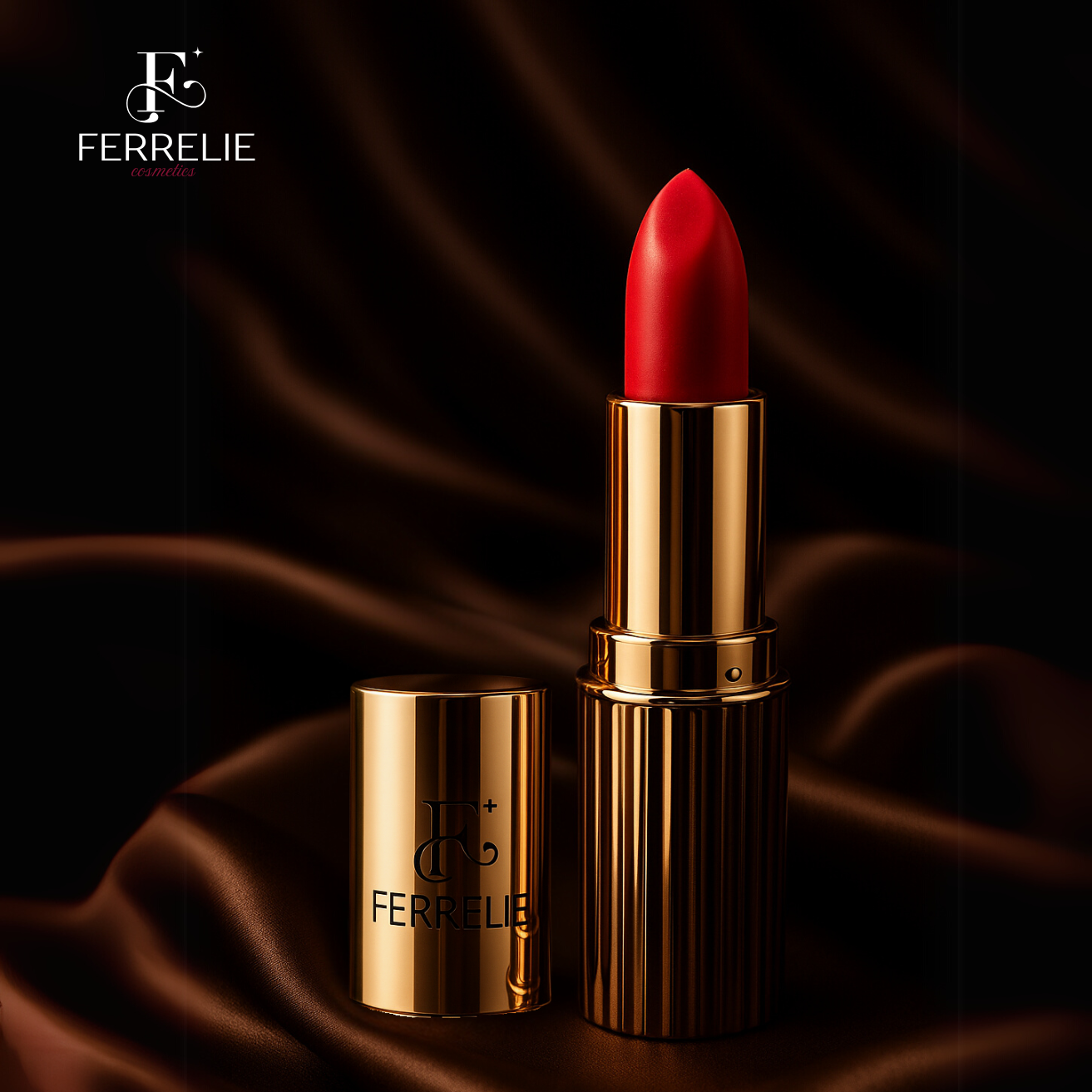 Premium red lipstick